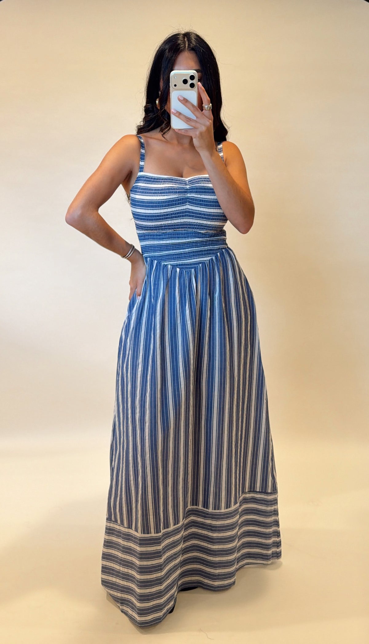 Camila Striped Maxi Dress