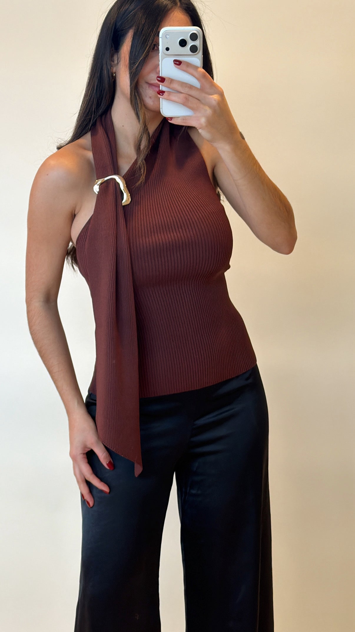 Aria One-Shoulder Top
