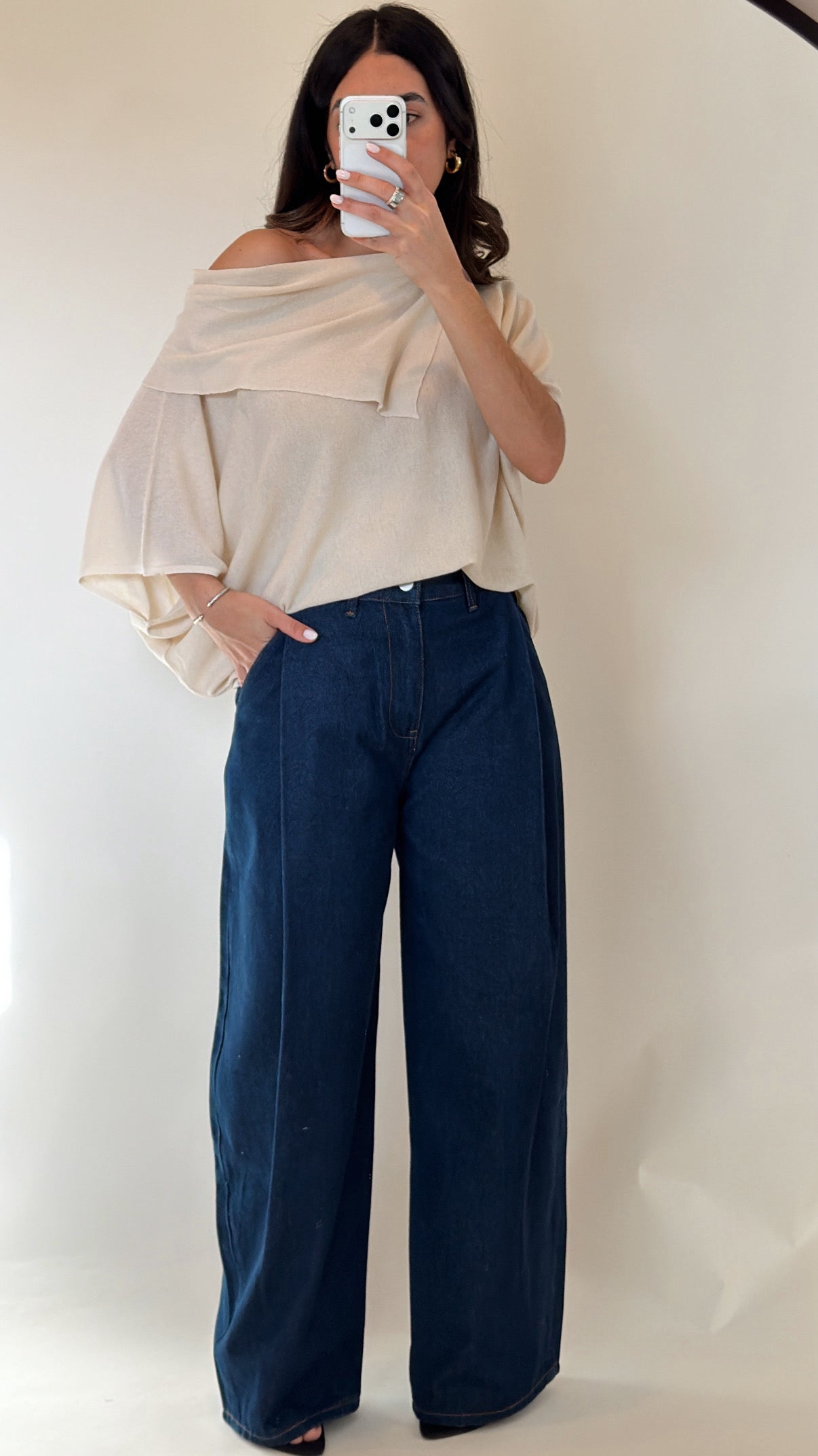 Soft Drape Asymmetric Top