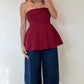 Judy Structured Knit Top
