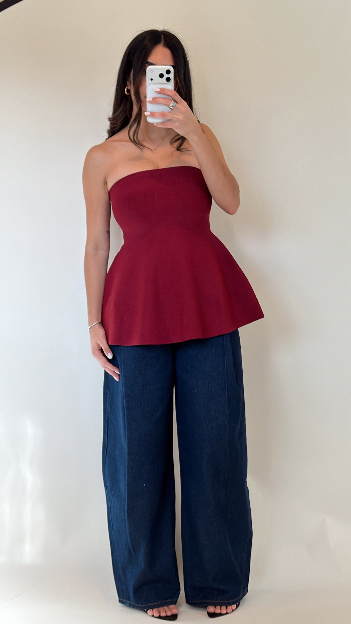 Judy Structured Knit Top