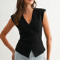 Bossy Black Vest