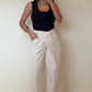 Sand Asymmetrical Wrap Pants