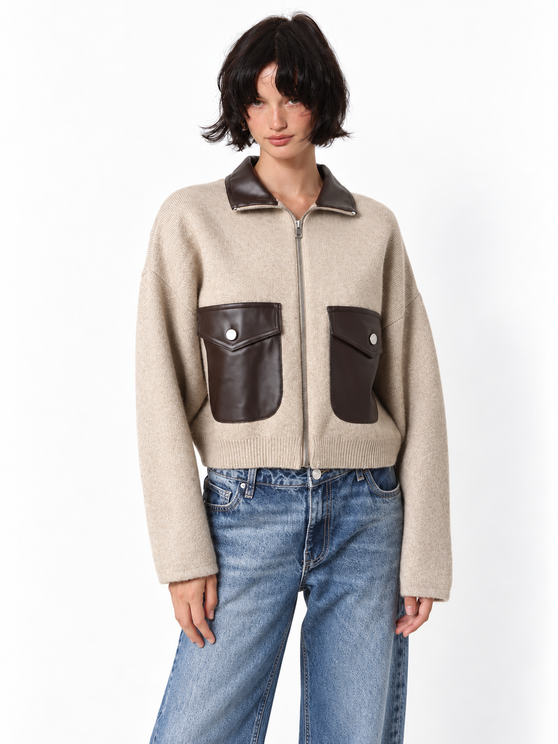 Harley Contrast Cardigan- PRE ORDER Ships Nov 8