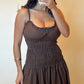 Elara Smocked Maxi Dress