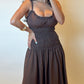 Elara Smocked Maxi Dress