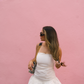 Blushing Bride Mini Dress